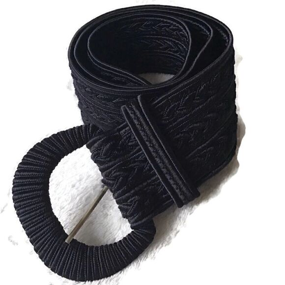 Collenzione Braided Cloth Dress Belt - Picture 1 of 5